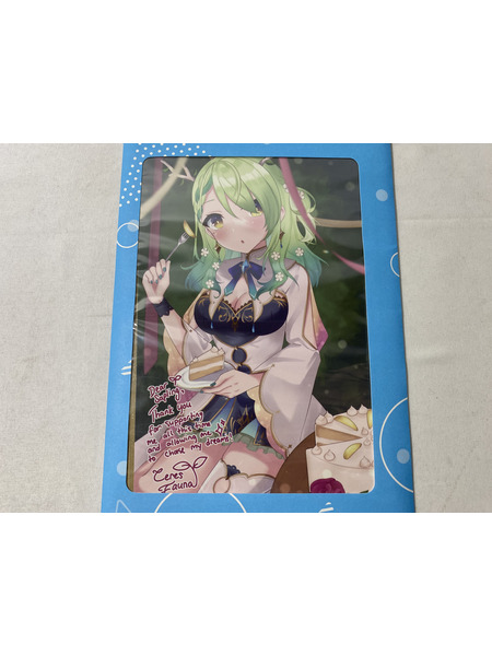 メーカー Vチューバー セレス・ファウナ　誕生日記念2022　ポストカード