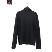 LV タートルネックニット　黒 (L)