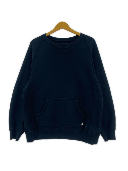 SUGARHILL スウェット・トレーナー SUGARHILL RAW EDGE SWEAT SHIRT BLK 1
