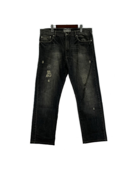STUSSY デニム・ジーンズ ダメージ加工デニムパンツ