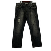 STUSSY デニム・ジーンズ ダメージ加工デニムパンツ