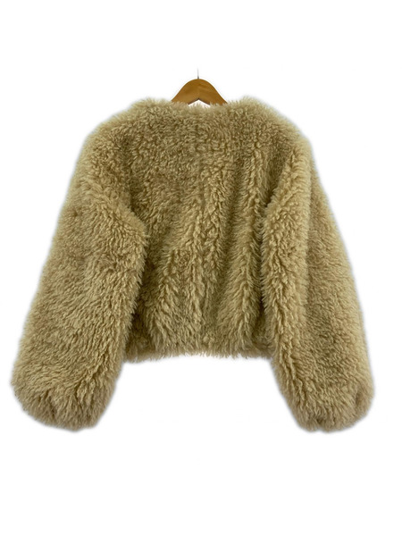 PINK HOUSE リボン付キエコファージャケット ボアジャケット[値下]