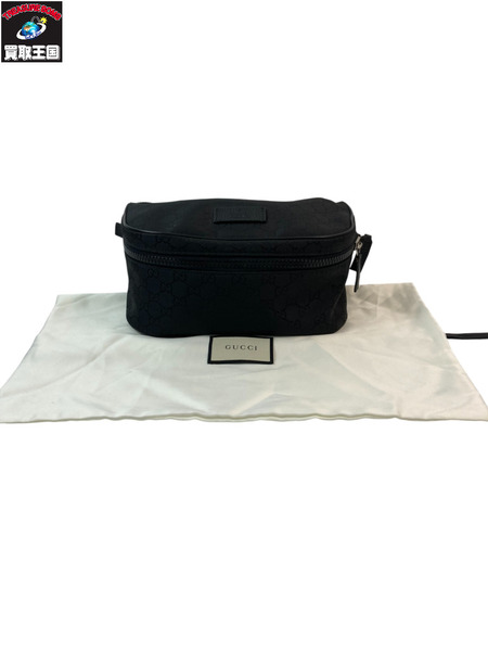 GUCCI グッチ 449182 ボディバッグ ウエストバック ブラック