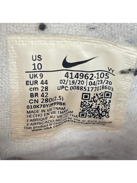 NIKE スニーカー AIR MORE UPTEMPO/28cm/414962-105