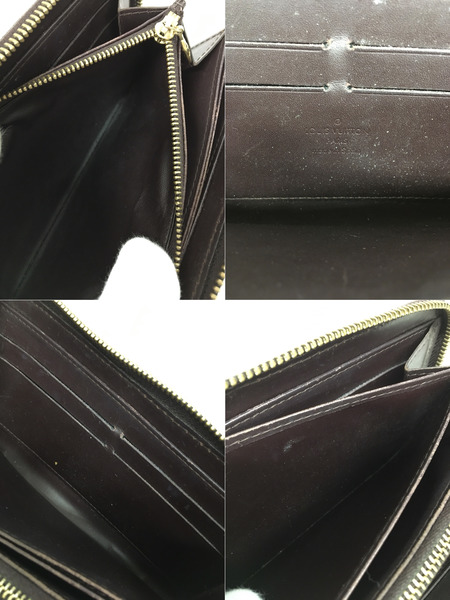 LOUIS VUITTON 長財布 ヴェルニ アラマント ジッピーウォレット M93522