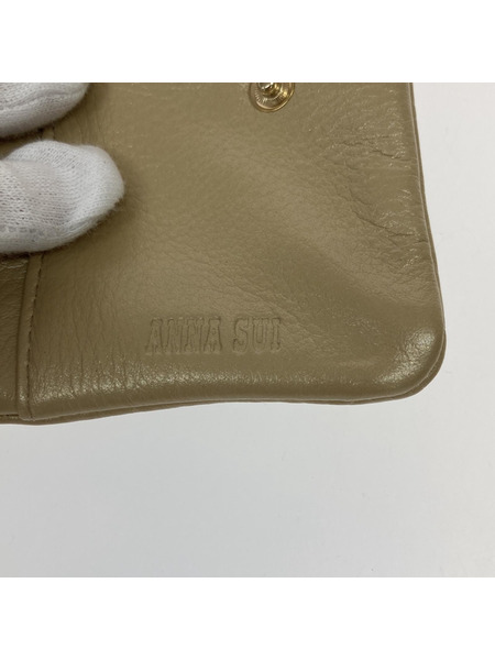 Anna Sui 二ツ折リ財布 プレイングキャット