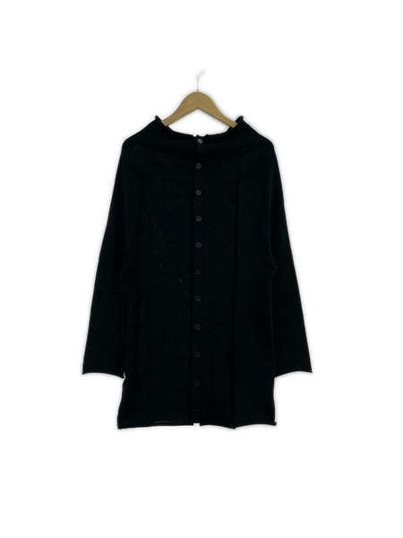 Y's カーディガン ドット柄カーディガン/黒/2