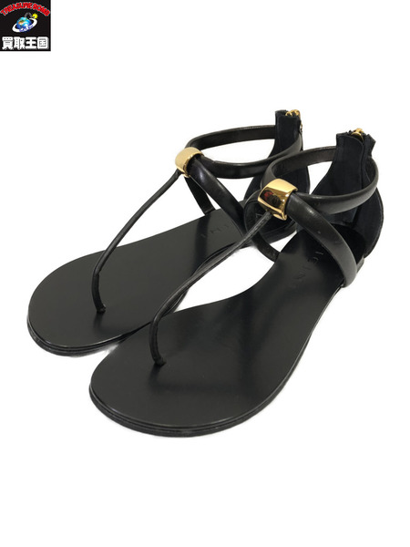 VICINI　STRAP　SANDAL/36/黒/ヴィッチーニ