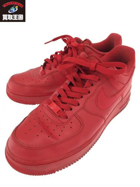 NIKE Air Force 1 Low Triple Red 27.0cm [値下]