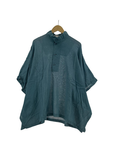 ISSEY MIYAKE 16SS 紙 ポンチョ 2 ブルー IM62FJ500｜商品番号