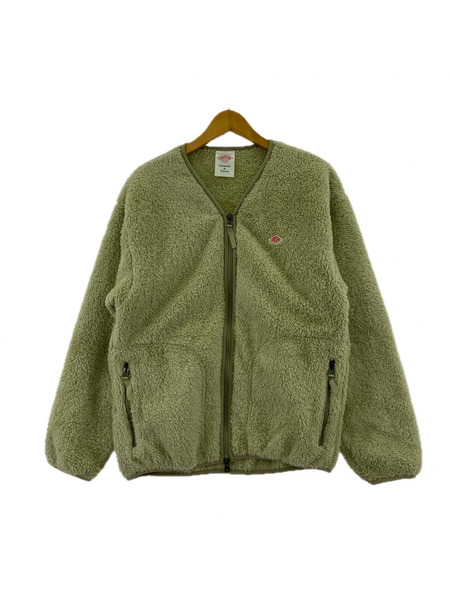 Danton ジャケット ジップボアカーディガン ベージュ