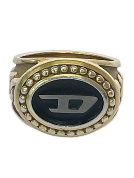 DIESEL リング・指輪 ロゴ ゴールドカラー #19