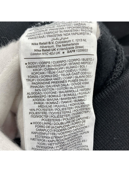 NIKE パーカー(ジップアップ) STONE WASHED FLEECE ZIP HOODIE M