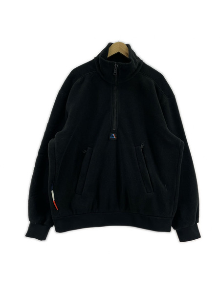 MONCLER ジャケット ハーフジップ フリースジャケット G20918G00038 899HM ブラック
