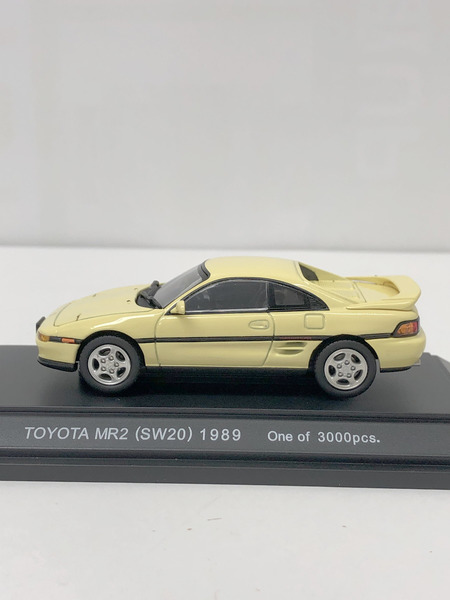 ☆エブロ 1/43 トヨタ MR2 イエロー｜商品番号：2100222165520