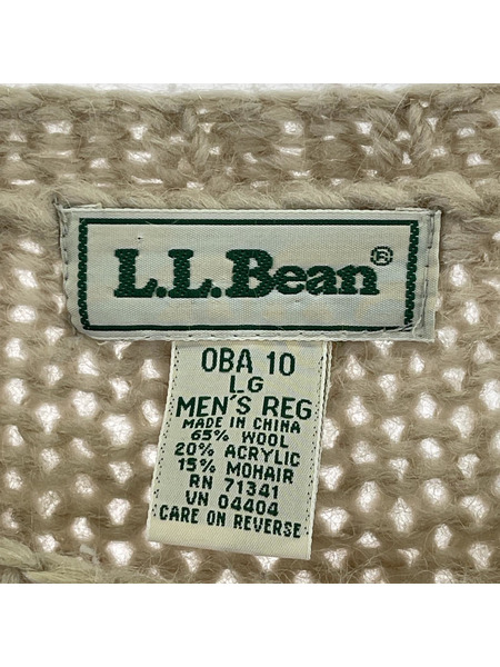 L.L.Bean ニット・セーター クルーネックニット (L) ベージュ[値下]