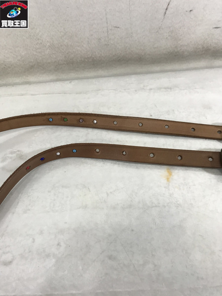 KAPITAL レザーサスペンダー