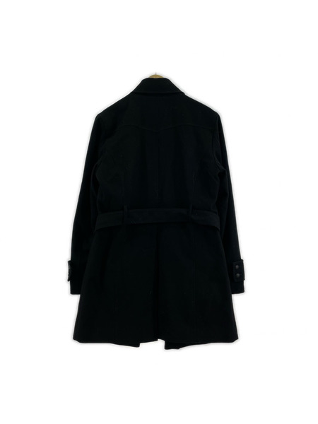 ROEN × semanticdesign ウール コート 黒