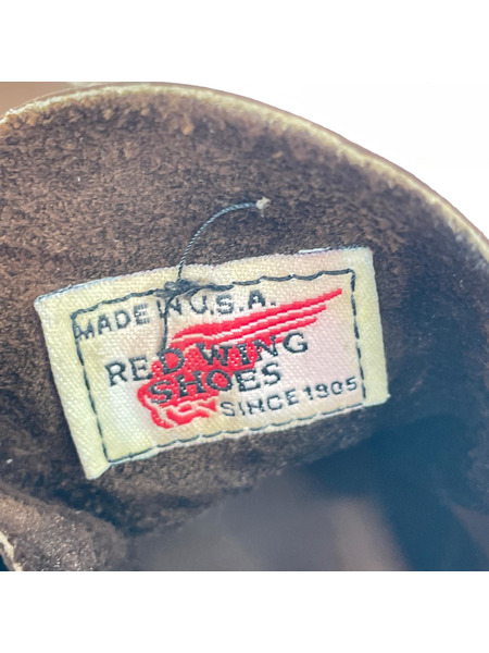 RED WING ブーツ 刺繍羽根タグ アイリッシュ セッター 茶(6E)