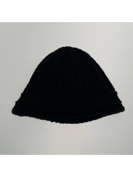 JEAN-PAUL GAULTIER ニットキャップ ビーニー/黒