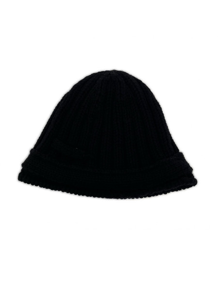 JEAN-PAUL GAULTIER ニットキャップ ビーニー/黒
