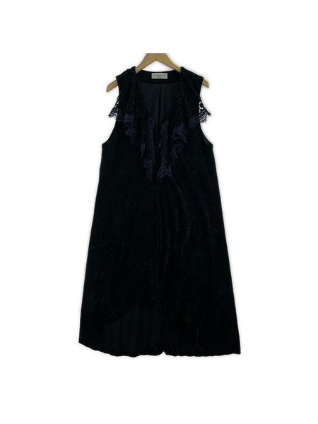 ジレ・ベスト non non dorl super/レースジレ/NVY