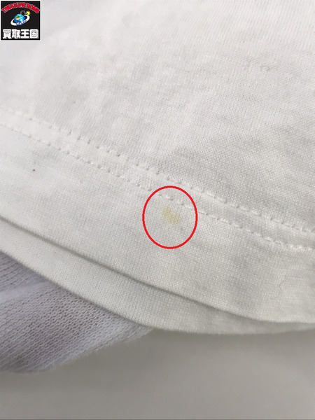 PRADA バンダナ付きオーバージャージーTシャツ 白