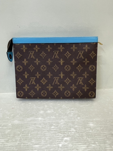LOUIS VUITTON TRUNK L'OEILコレクション ポシェット ヴォワヤージュ MM クラッチバッグ[値下]