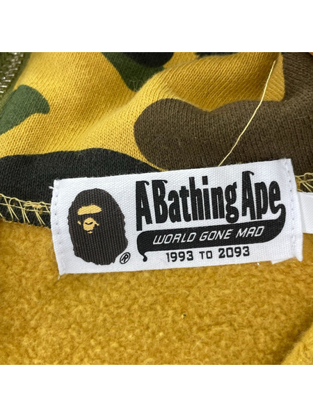 A BATHING APE 1st CAMO SEPARATE SHARK HOODIE (L)