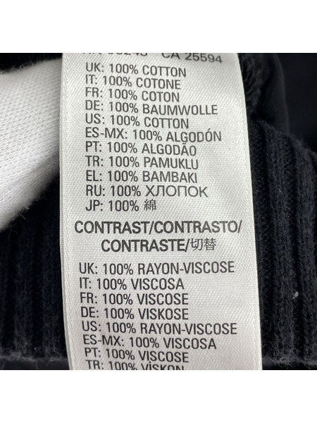 DIESEL ジャケット ジップブルゾン/黒