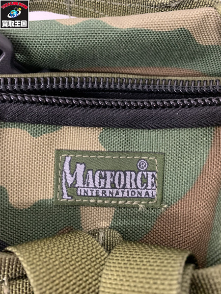 ミリタリーその他 MAGFORCE ミニショルダーバッグ ウッドランドカモ