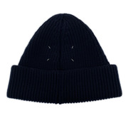 MAISON MARGIELA ニットキャップ 4ステッチ リブニット