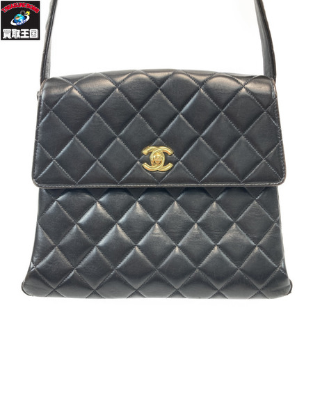 CHANEL　ヴィンテージ　マトラッセ　レザー　ショルダー CHANEL　ヴィンテージ　マトラッセ　レザー　ショルダー