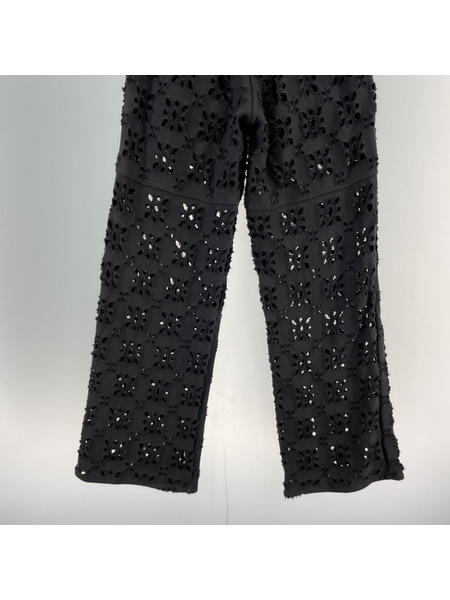 MASU パンツ 24AW FLOWER HOLE SWEAT PANTS  グレー 42