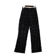 MASU パンツ 24AW FLOWER HOLE SWEAT PANTS  グレー 42