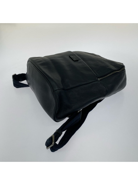 GIORGIO ARMANI レザーバックパック 紺