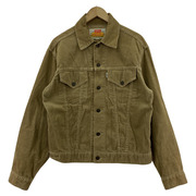 Levi's ジャケット WHITE Levi's JACKETS コーデュロイ トラッカー (40)