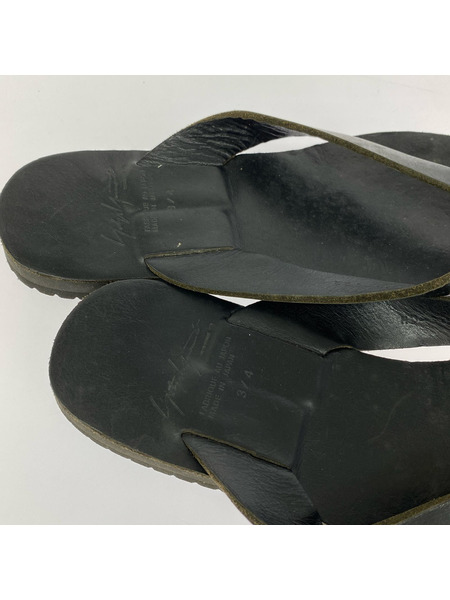 Yohji Yamamoto サンダル pour homme レザーサンダル 3/4