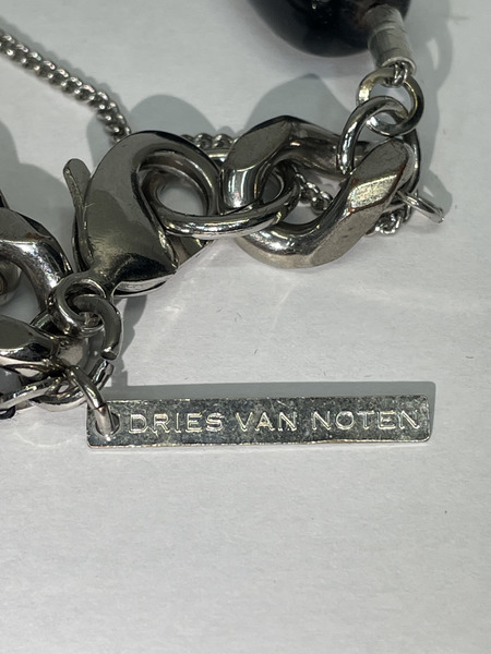 DRIES VAN NOTEN Stone chain bracelet コンビブレスレット