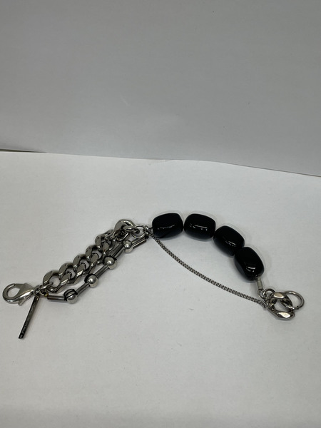 DRIES VAN NOTEN Stone chain bracelet コンビブレスレット