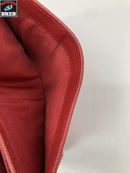 PRADA プラダ 1ML018 コンパクトウォレット サフィアーノ メタル フォーコ 財布