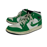 NIKE スニーカー Air Jordan 1 MID Lucky Green(28.0cm)