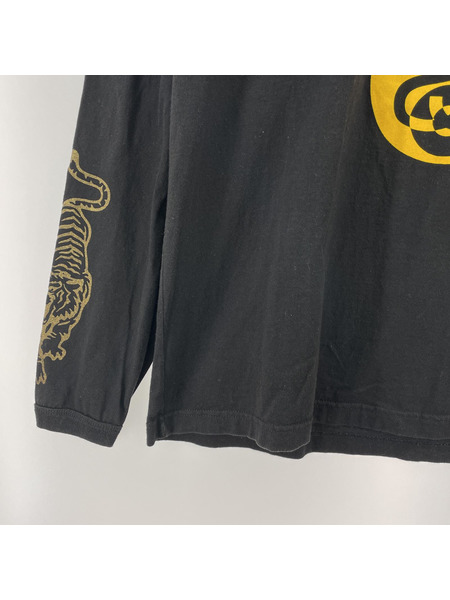 STUSSY YEAR OF THE TIGER L/Sカットソー 黒 XL メキシコ製