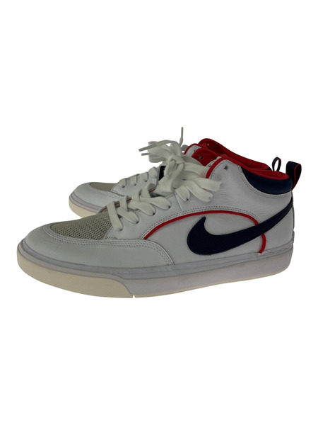 NIKE SB スニーカー React Leo White/Midnight Navy
