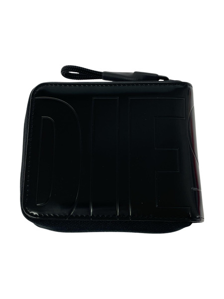 DIESEL コンパクトウォレット ロゴジッピーコンパクトウォレット BLK
