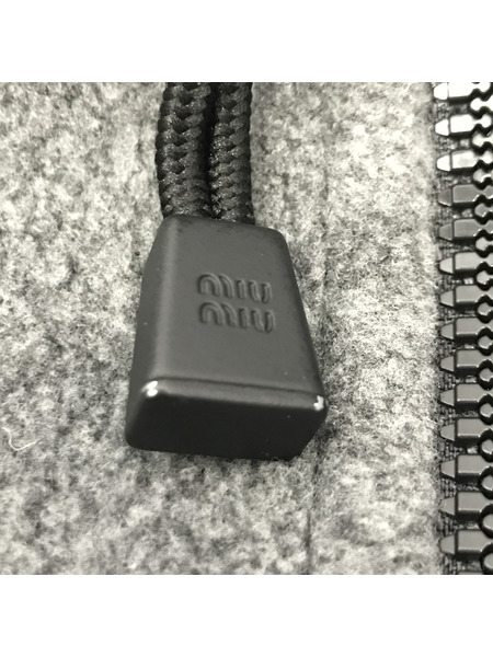 レディースラグ衣料 フリースジャケット/グレー