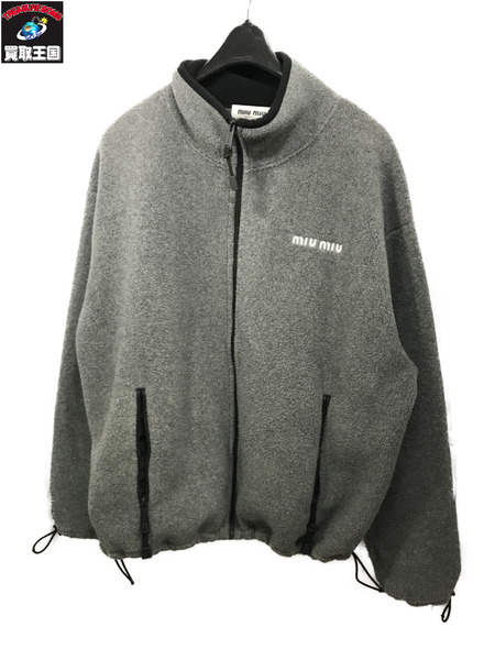 レディースラグ衣料 フリースジャケット/グレー[値下]