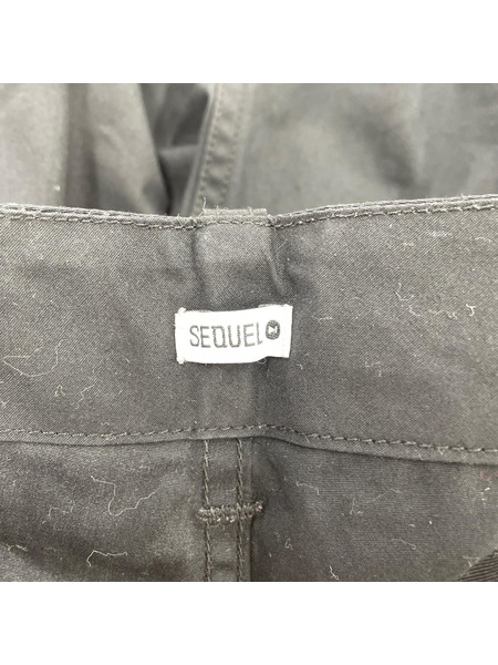 SEQUEL ショートパンツ TYPE-S ハーフパンツ 黒 (L)