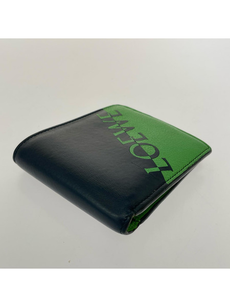 コンパクトウォレット シグネチャー バイフォールドコインウォレット グリーン