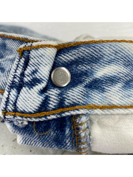 Levi's デニム・ジーンズ 90s USA製 タイダイ アイスウォッシュ (33)